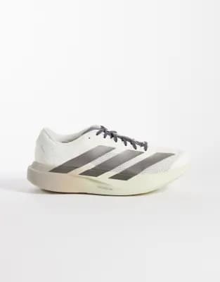 adidas Running Adizero Evo SL sneakers in off white and brown